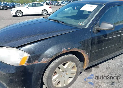 2014 Dodge Avenger Se from USA, damaged, VIN 1C3CDZAB8EN182759